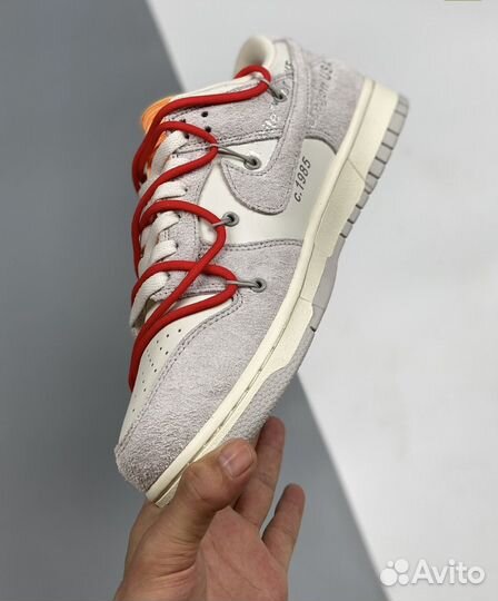 Кроссовки Nike Sb dunk low off white