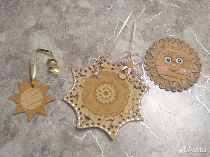 Фигурки из бересты