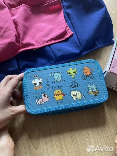 Пенал школьный новый