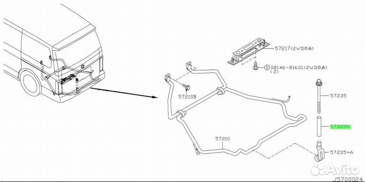 Трубка металлическая