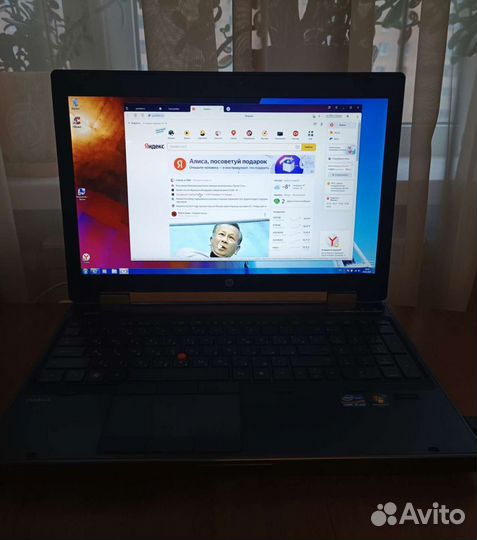 Ноутбук HP EliteBook 8560W + Док. станция