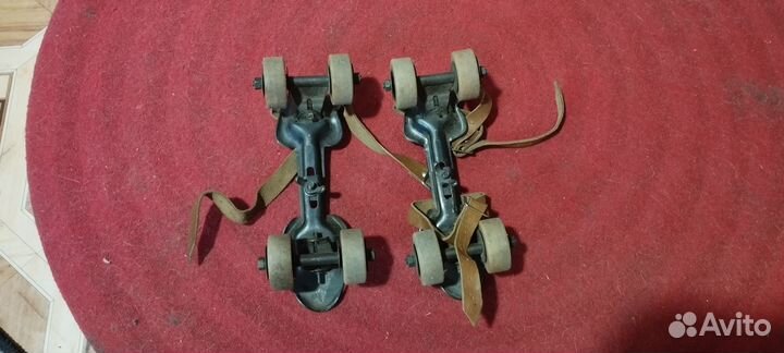 Роликовые коньки СССР