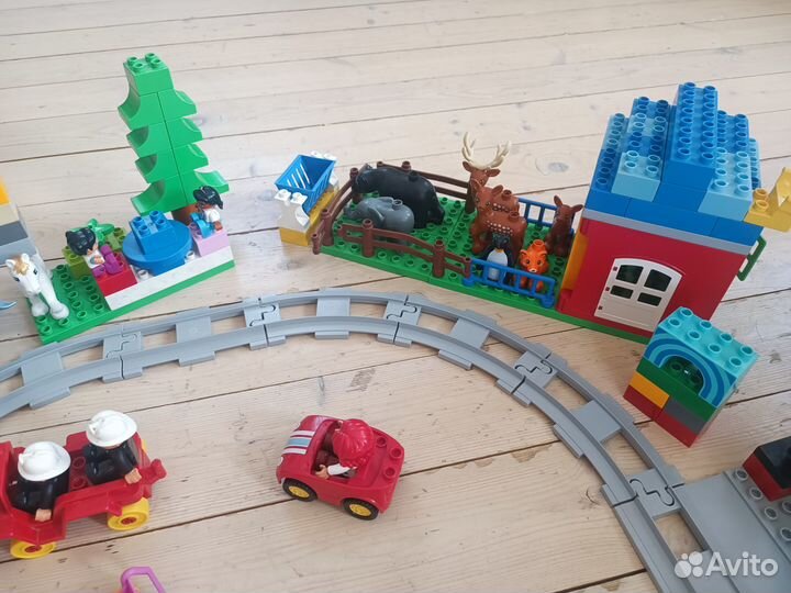 4 кг лего дупло поезд Lego duplo