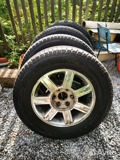 R18 Bridgestone Dueler H/L 265/65, PCD 6x139.7 DIA 78.1