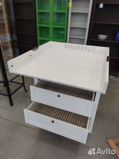 Комод с пеленальным столиком Сундвик Икеа