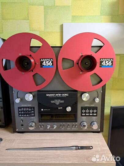 Катушки для магнитофона алюминиевые ampex456