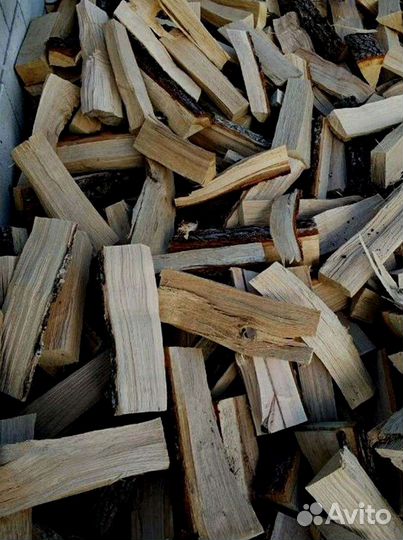 Дрова березовые. Колотые