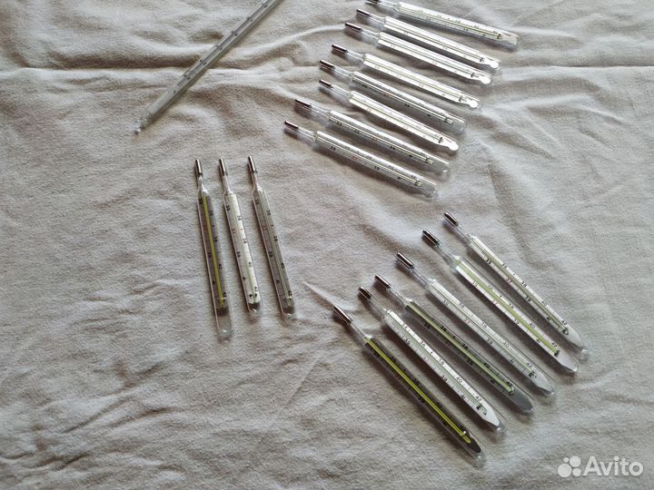 Термометр СССР (градусник), ртутный