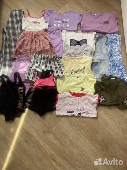 Вещи на девочку 134 140