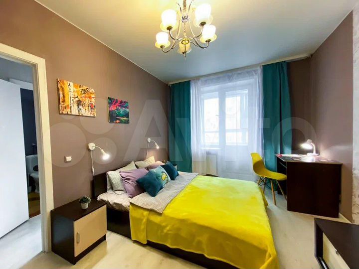 1-к. квартира, 40 м², 6/9 эт.