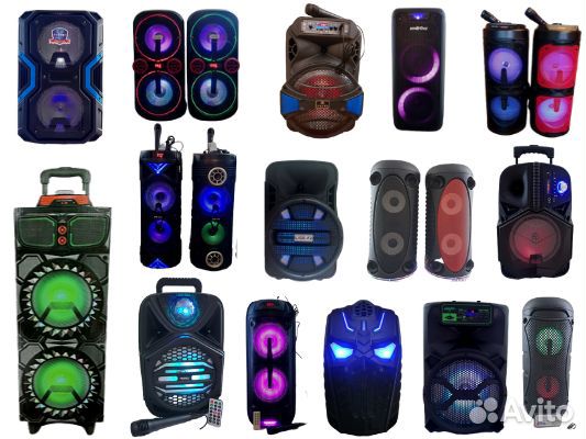 Беспроводная колонка в ассортименте