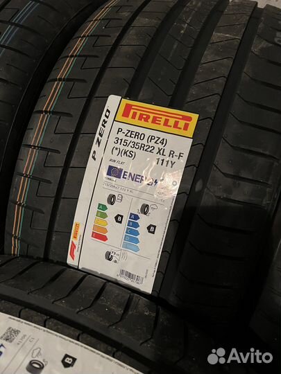 Pirelli P Zero 315/35 R22 и 275/40 R22 111Y