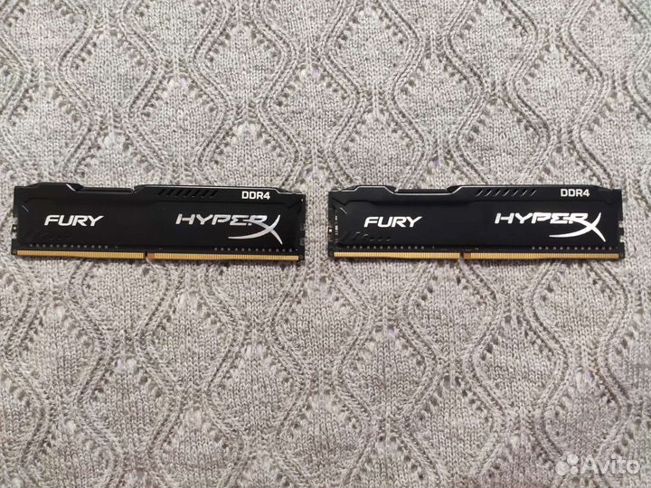 Оперативная память HyperX Fury ddr4