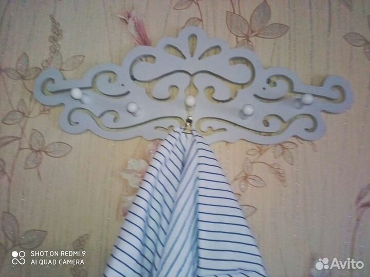 Вешалка с крючками в стиле Прованс