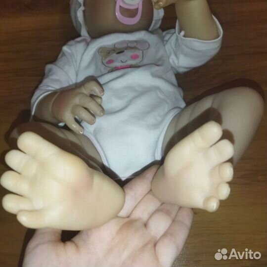 Кукла реборн силиконовая девочка