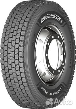 Шина грузовая 235/75 R17.5 Landspider Longtraxx DR660 Прицеп 132/130M 16pr