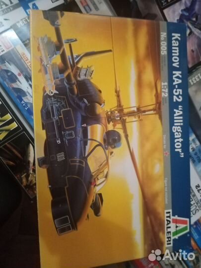 Сборная модель вертолета kamov ka-52