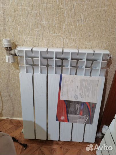 Батарея отопления биметаллическая бу