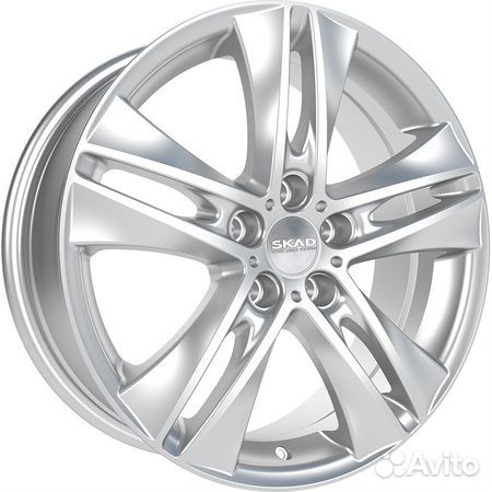 Тзск Тольятти Nissan Qashqai R16x6.5 5x114.3 ET40 CB66.1 Silver