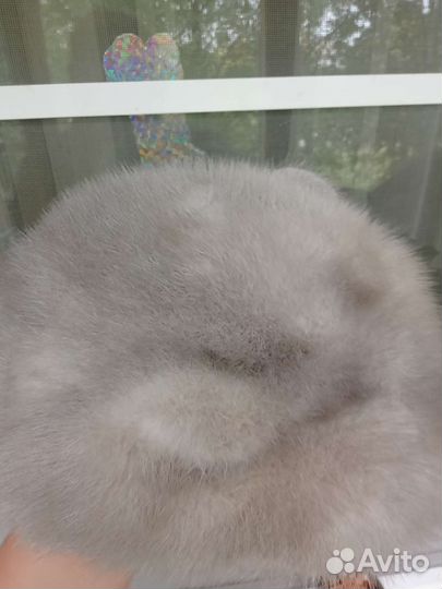 Шапка норковая женская