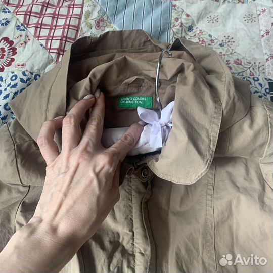 Плащ тренч детский Benetton