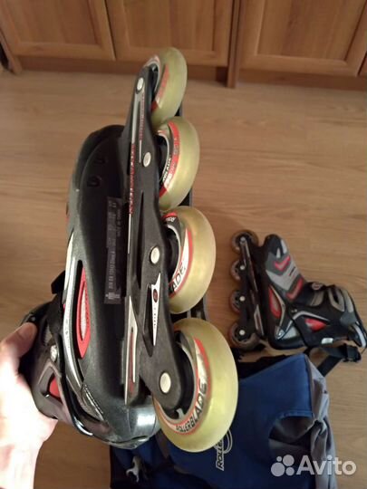 Ролики rollerblade geo 2 размер 41 + рюкзак