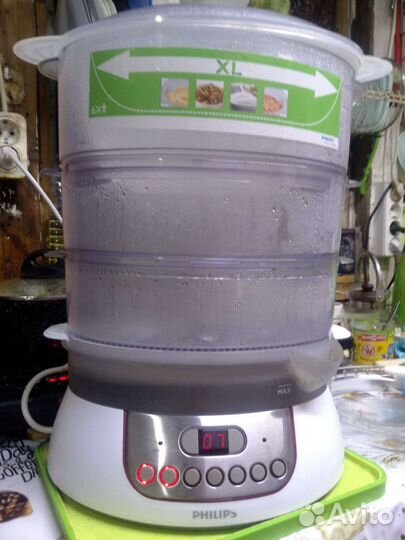 Пароварка philips