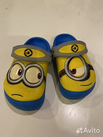 Crocs сабо миньоны с6