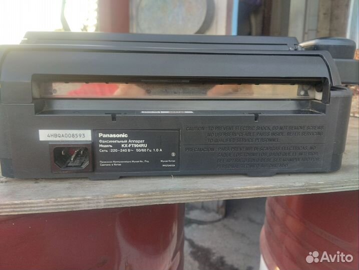 Телефон факс panasonic