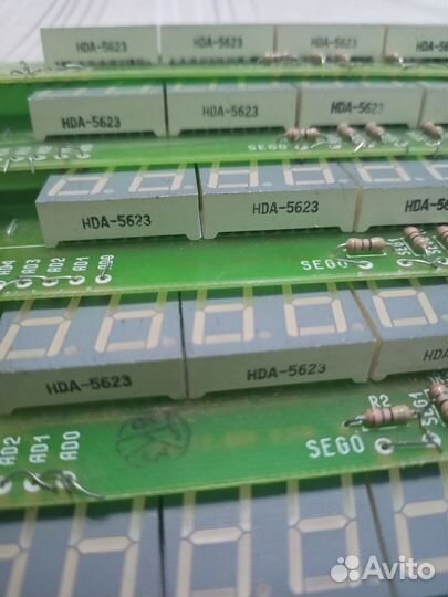 7ми сегментные светодиодные индикаторы