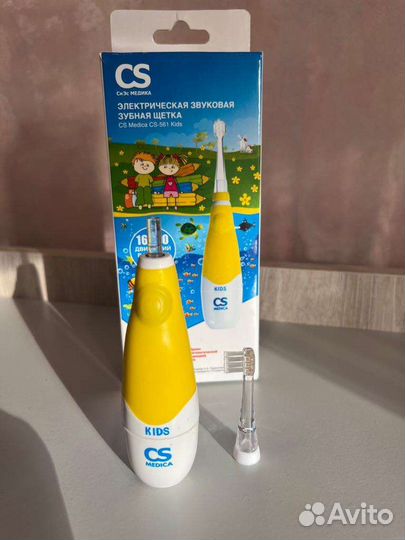 Детская электрическая зубная щетка