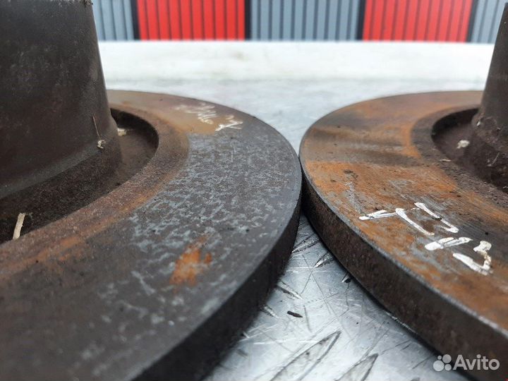 Диск тормозной задний для Peugeot-Citroen C5 1