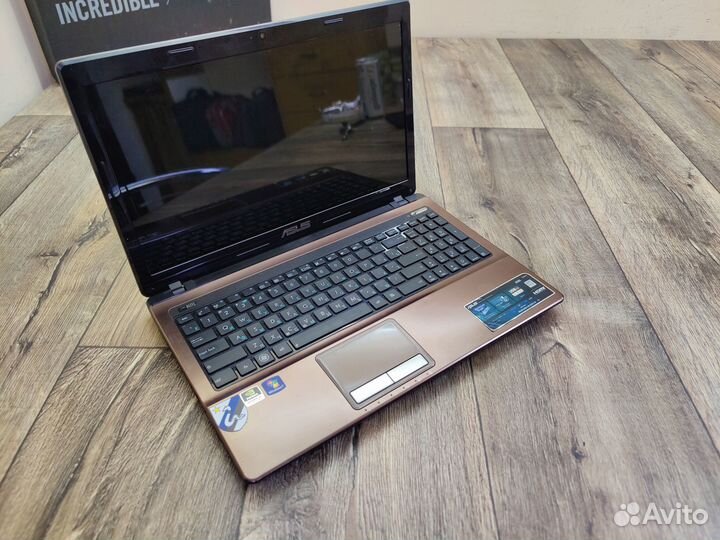 Ноутбук asus K53SM (i7-2670QM)