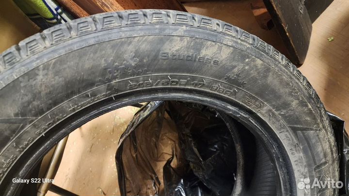 Шины Kumho бу 215 60 17 цена за 4