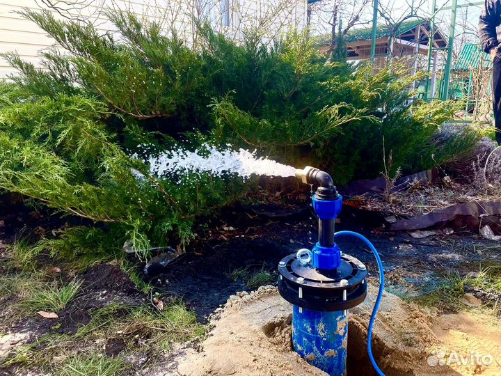 Бурение скважин под вод воду, качественно, быстро