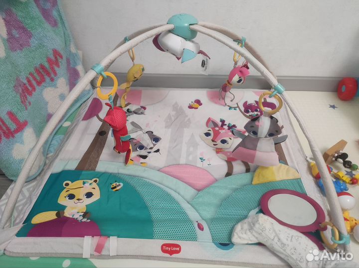 Развивающий коврик tiny love
