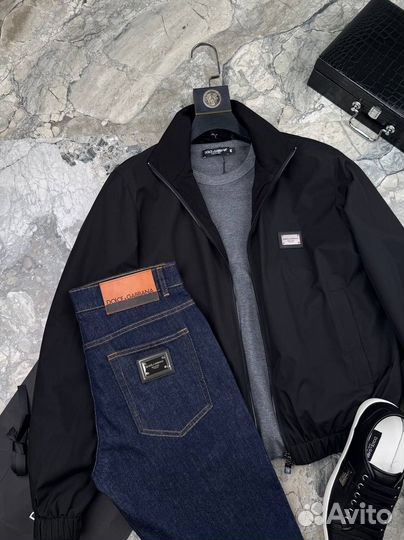 Dolce Gabbana Set х Джинсы х Ветровка х футболка