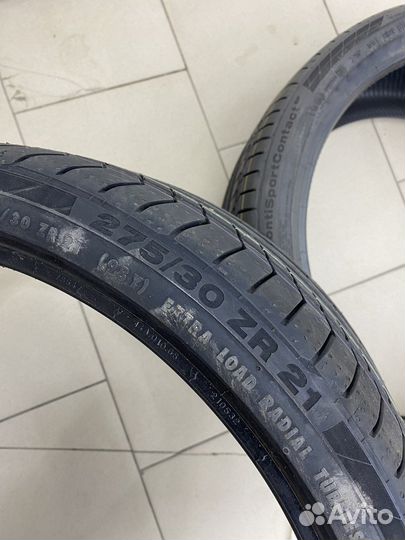 Continental ContiSportContact 5P 245/35 R21 и 275/30 R21