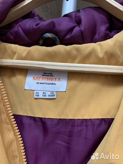 Пуховик для девочки 146-150 Merrell