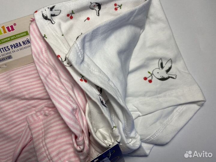 Трусы новые для девочки 4 шт набор