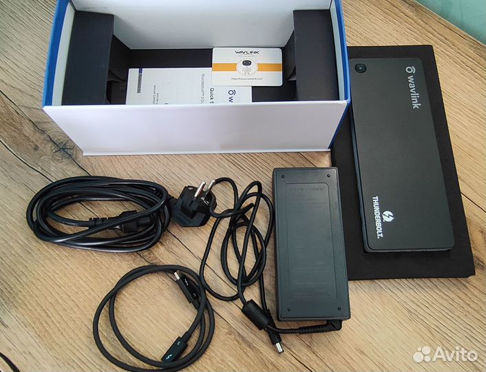 Док-станция Wavlink Thunderbolt 3 Mac/Windows