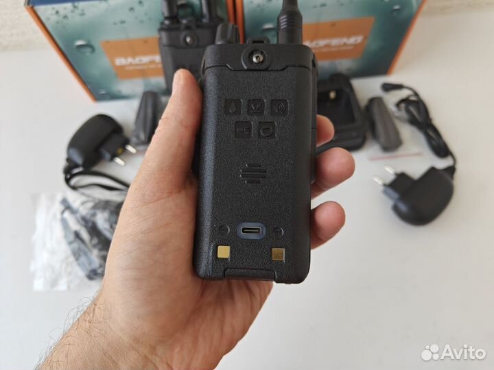 Рации Baofeng UV-9R PRO рации 2шт с Type-C