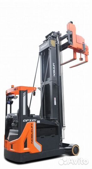 Узкопрозодный штабелер OPX15 Triplex mast (FFL, fully AC, with EPS, Fingertip control, Front wheel h