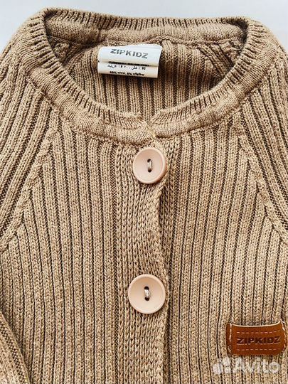 Вязаный комбинезон 56-68 Zipkidz