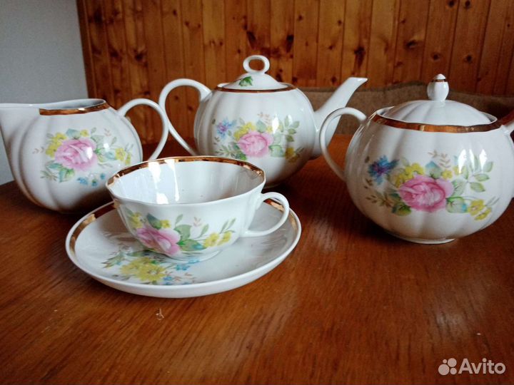 Сервизы чайные Дулево из СССР