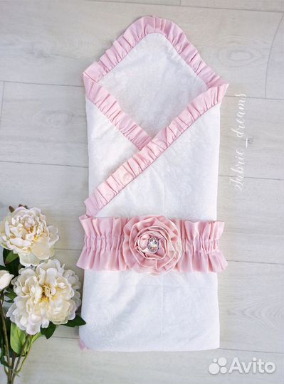 Конверт на выписку/плед 2 в 1, новый