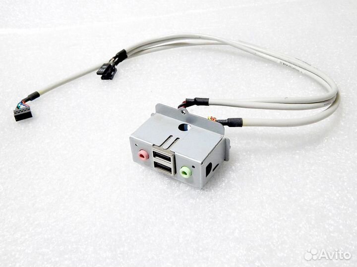 Блок выноска Audio/Mic + 2USB