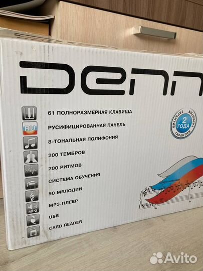 Синтезатор Denn dek610