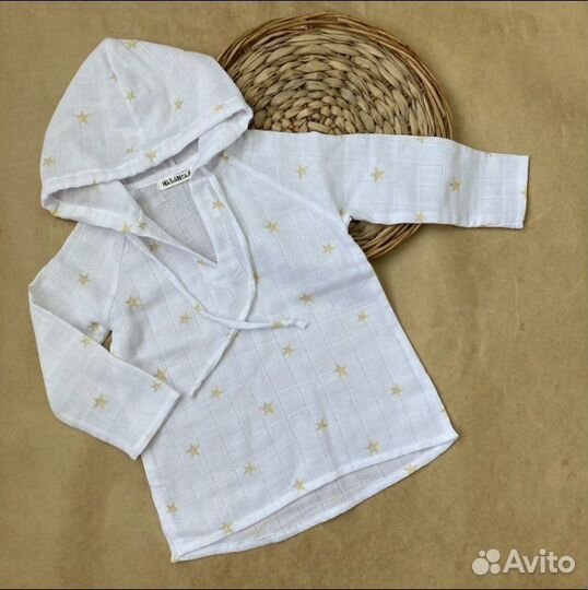 Пляжная муслиновая туника 92