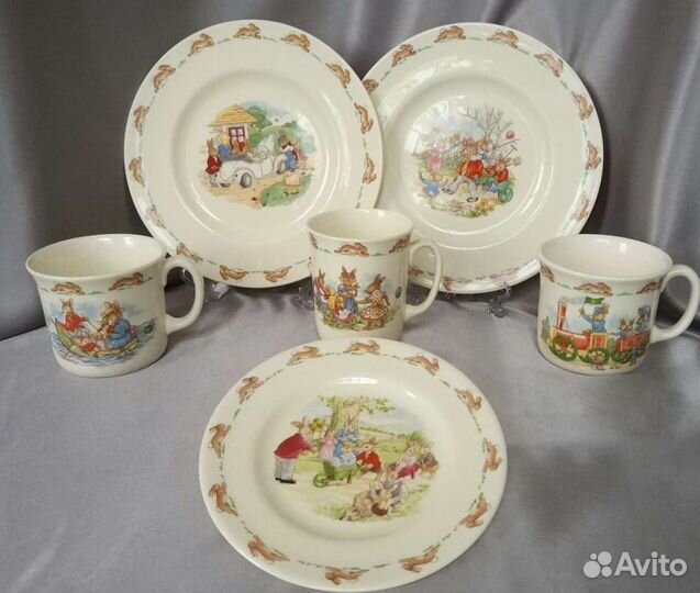 Тарелка детская Bunnykins Royal Doulton Англия